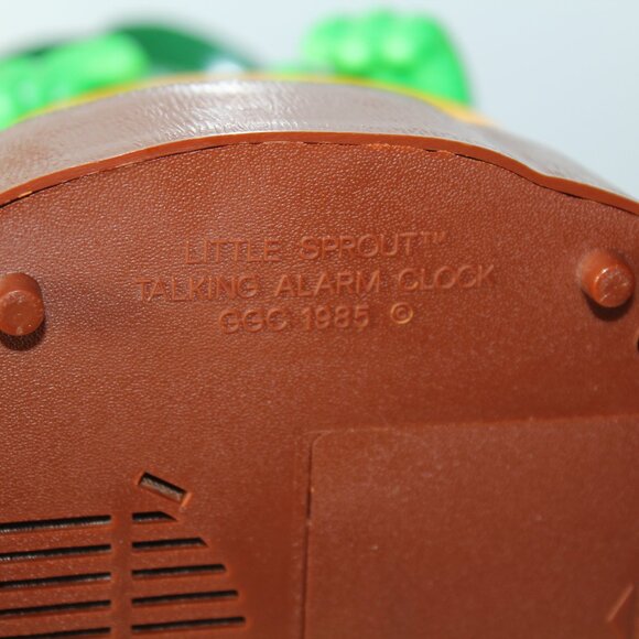 1985 Pillsbury Little Sprout Talking Alarm Clock - Picture 6 of 6